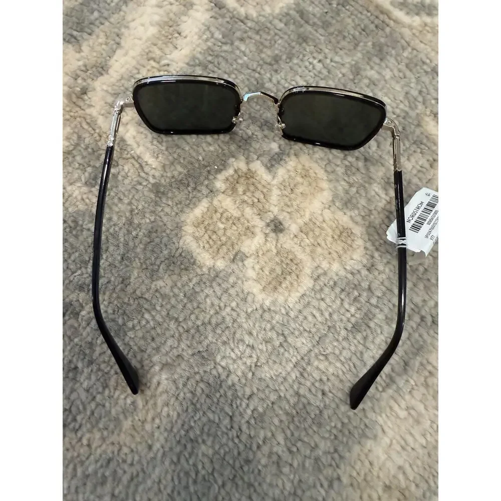 Persol Sunglasses PO2475S 51531 50mm Gold & Black / green Lens NWT